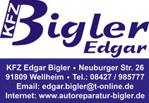 KFZ Edgar Bigler Wellheim