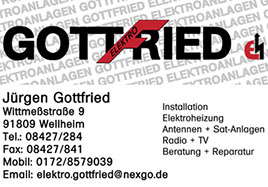Elektro Gottfried Wellheim